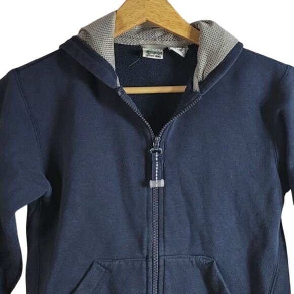 Greendog Boys Hoodie Blue Navy Size 6 Sweatshirt Full Zip Pockets Long Sleeve - Picture 2 of 7